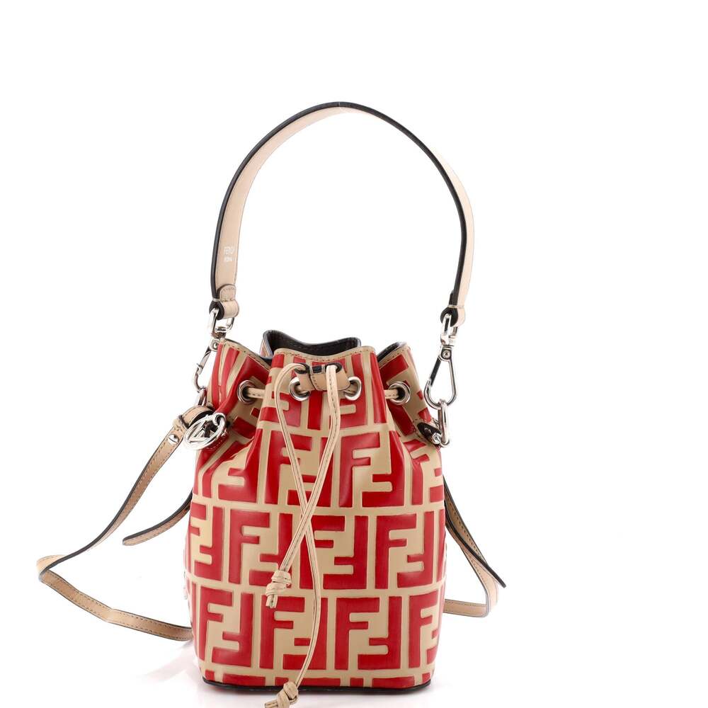 Fendi Mon Tresor Bucket Bag Zucca #247975F12B